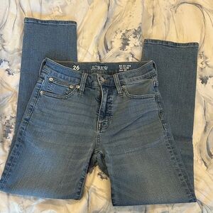 J. Crew Women's Classic Blue Straight Leg Jeans